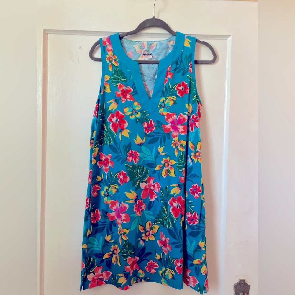 Lands’ End casual cotton dress